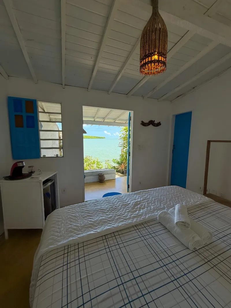 Quarto com vista para o rio